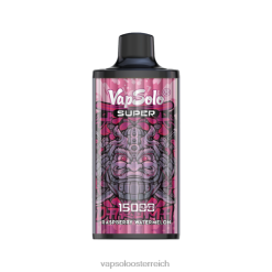 Vapsolo Geschmack - VapSolo SUPER Einweg-Vapor Himbeer-Wassermelone 40PL219