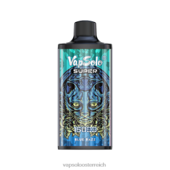 Vapsolo Kaufen - VapSolo SUPER Einweg-Vapor Blauer Razz 40PL214
