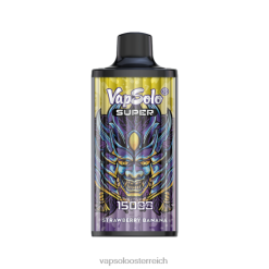 Vapsolo Kaufen - VapSolo SUPER Einweg-Vapor Erdbeerbanane 40PL222
