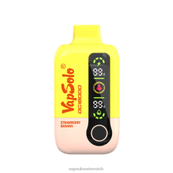 Vapsolo Österreich - VapSolo DG18000 Einweg-Vapor Erdbeerbanane 40PL256