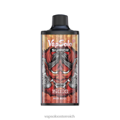 Vapsolo Österreich - VapSolo SUPER Einweg-Vapor roter Bulle 40PL220