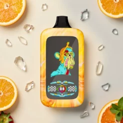 Fumot Digital Monkey 40000 Züge Erdbeer-Wassermelone Dual-Modus Smart-Display