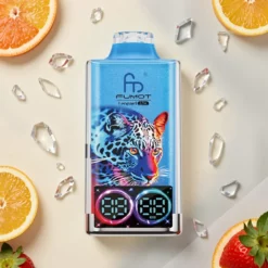 Fumot Randm Tornado Leopard 40000 Puffs Alle Aromen Smartes Display RGB-LED