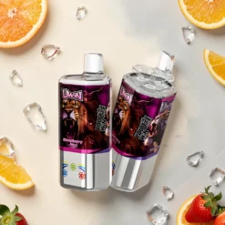 Uwin Tornado 60K Züge 3 Aromen mit Smart-LED-Display und einstellbarem Nikotin