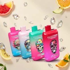 Bang King Twins Pro 50.000 Züge 2-in-1-Aromen 56 ml 650 mAh Einweg-Vape