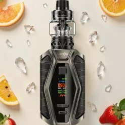 Uwell Valyrian 3 1 Mundstück Mitternachtsschwarz 200W 0,14/0,32 Ohm Starterset