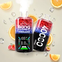 Bang Tornado 40000 Züge mit einstellbarer Leistung und drei Mesh-Coils
