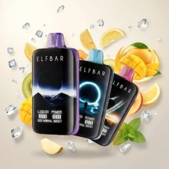 Elf Bar Moon Night 40000 Züge Traubeneis & Pfirsicheis 20ML 850mAh