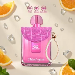 QQ Bang Perfume 150000 Züge Erdbeere Eis & Traube Eis Perlenkette & Mesh Coil