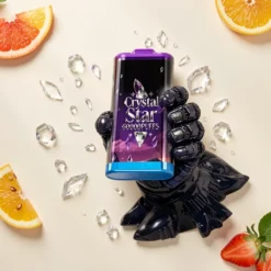 UZY Crystal Star 60000 Züge Einweg-Vape 40ml Smart Display